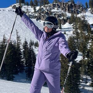 Halfdays Purple Ski Jacket